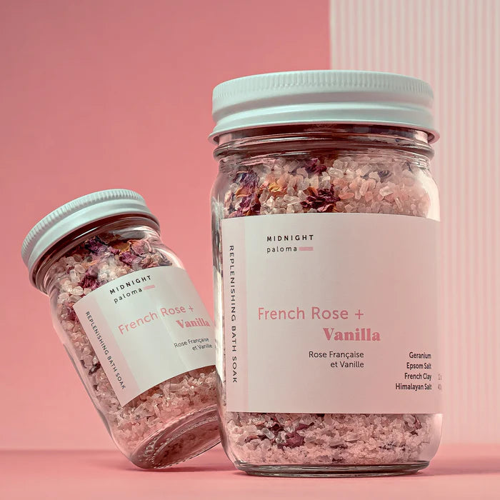 French Rose + Vanilla Bath Soak