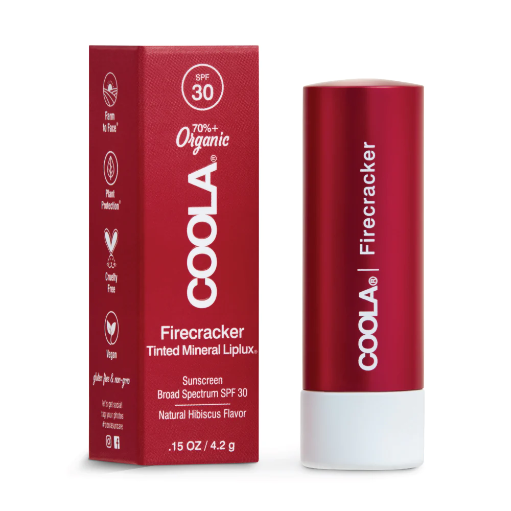 Coola Mineral Liplux Firecracker SPF 30